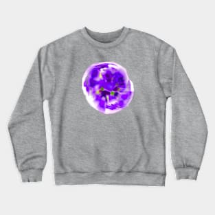 Bloom - purple Crewneck Sweatshirt